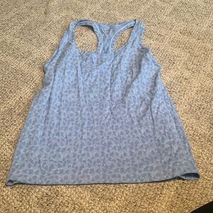 Blue cheetah tank